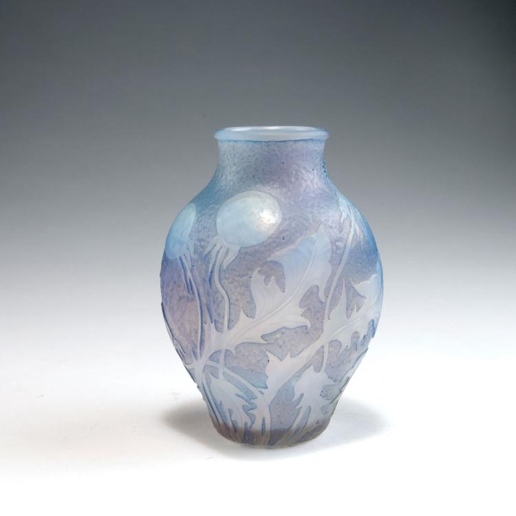 Bild 1 zu Objekt, 'Chandelles' ('Pissenlits') vase, 1900, Henri Berg&eacute;, Daum Fr&egrave;res, Nancy, 120 27