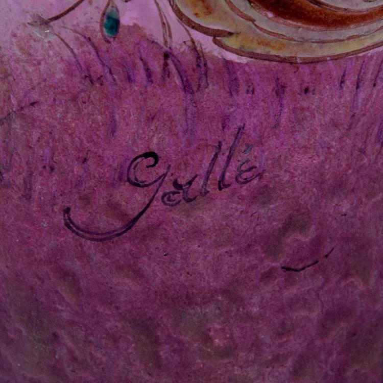 Bild 3 zu Objekt, Seltene Vase mit ostasiatischer Figur, nach einem Studienblatt von Louis Hestaux, 1885-90, Louis Hestaux, Gall&eacute;, Emile, Nancy, 120 143