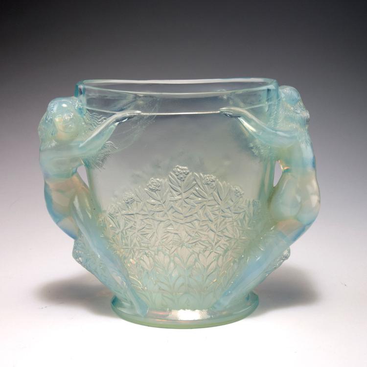 Bild 1 zu Objekt, 'Deux femmes' vase, 1920s, Sabino, Marius Ernest, Paris, 120 328