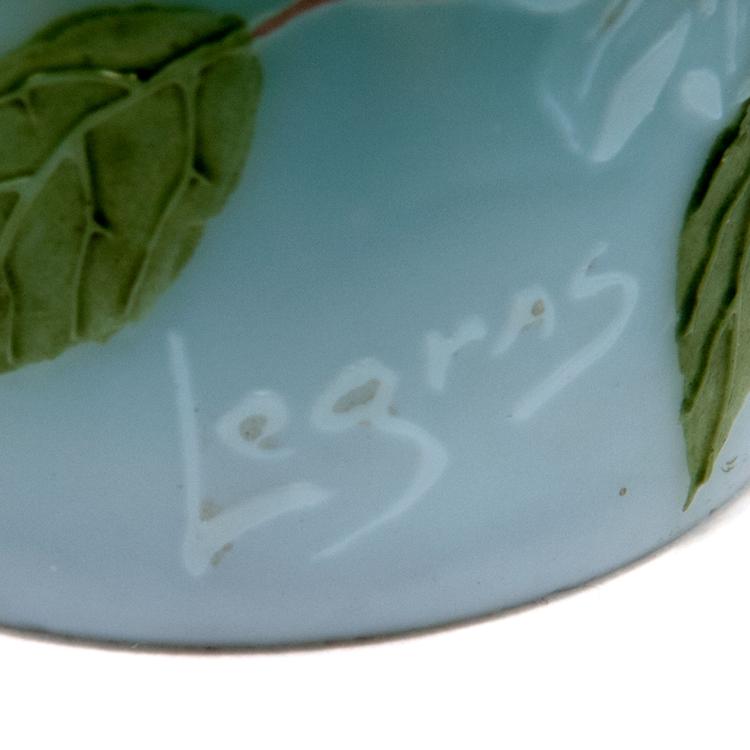 Bild 2 zu Objekt, 'Fleurs de pommier' vase, c1900, Legras & Cie., Saint-Denis, 120 292