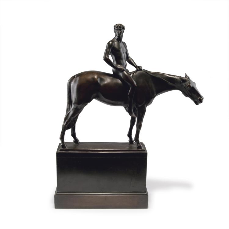 Hauptbild zu Objekt, 'Olympic Champion', 1908, Albert Hinrich Hussmann, Gladenbeck, H., Berlin, 120 449