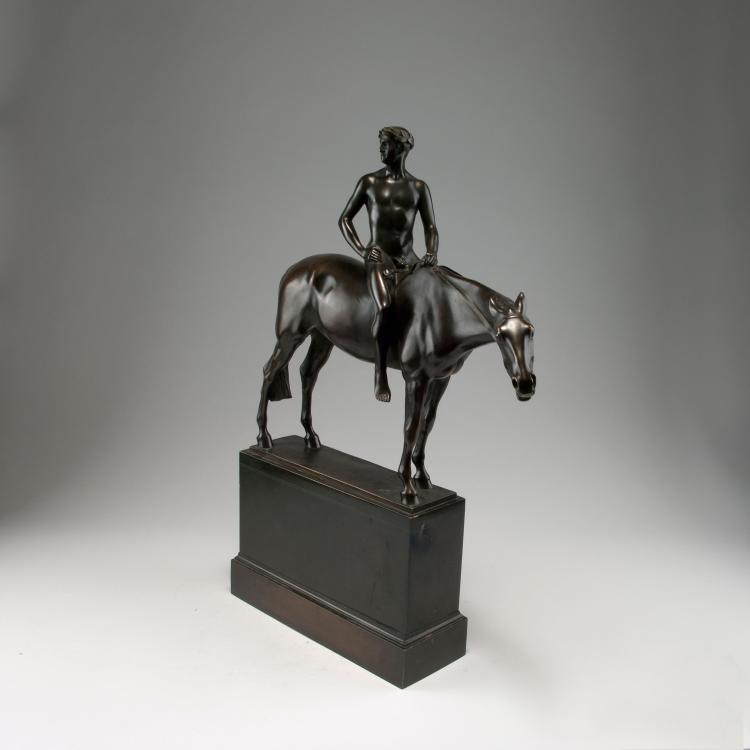 Bild 1 zu Objekt, 'Olympic Champion', 1908, Albert Hinrich Hussmann, Gladenbeck, H., Berlin, 120 449