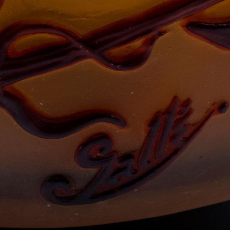 Bild 3 zu Objekt, 'Cl&eacute;matites' souffl&eacute; vase, 1920-25, Gall&eacute;, Emile, Nancy, 120 253