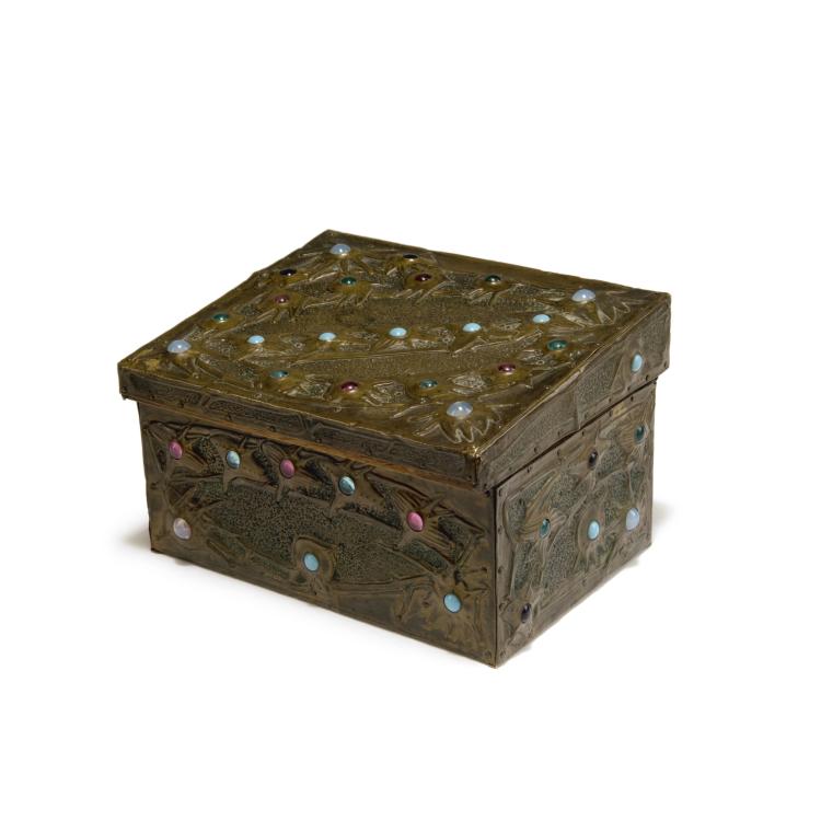 Hauptbild zu Objekt, Casket, c1902, Alfred Daguet, Bing, Siegfried, Paris, 120 669