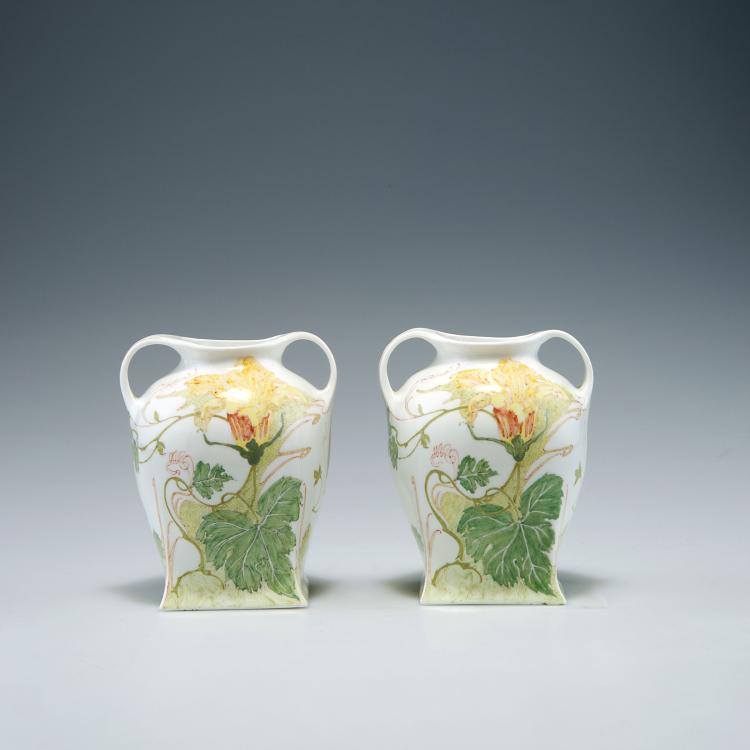 Bild 1 zu Objekt, Vase with handles, 1908, Samuel Schellink, Rozenburg, Den Haag, 123 756