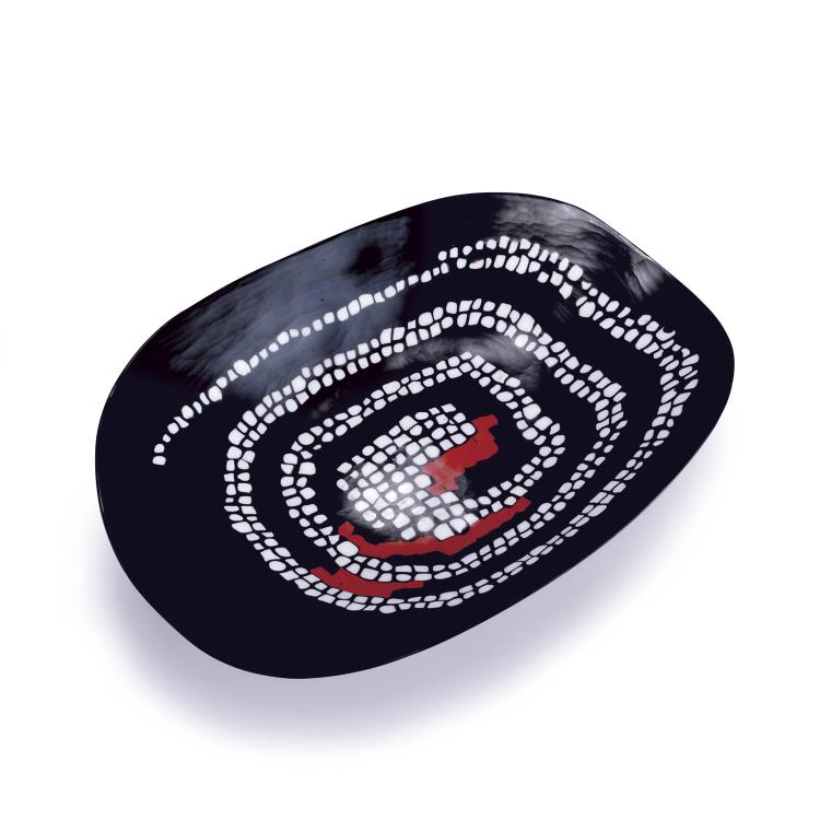 Bild 1 zu Objekt, 'Murrina del serpente' bowl, 1940, Carlo Scarpa, Venini & C., Murano, 137C 624