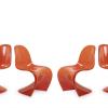 6 'Panton' chairs, 1962/67
