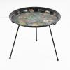 'Fiori' Tray on metal base, 1950s