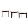 Set of three nesting tables, 1960s