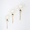 Set of three 'Soleil' sconces, 1987