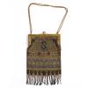Stahlperlen-Handtasche 'S', um 1910