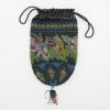 Perlbeutel mit Blumen, um 1910