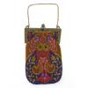 Bügeltasche mit Teppichmuster, um 1910