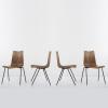 4 stackable 'GA' chairs, 1955