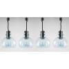 4 ceiling lights, 1970s