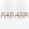 Six 'FH 4103' chairs, 1952