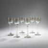 Six wine glasses '1792', c. 1905