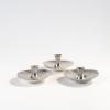 Three candlesticks, c. 1956