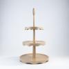 Cake stand with three levels, c. 1989