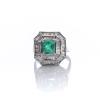 Exceptional emerald ring
