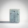 Miniature vase 'Neige, corbeaux', 1905
