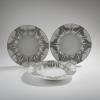 Three soup plates 'Crocus', 1896