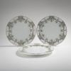 Three breakfast plates 'Crocus', 1896