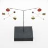 Earrings 'Ja Ja - Ne Ne' Homage to Alexander Calder, 2017