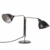 Rare table light with two light fixtures