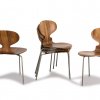 Fünf Stühle 'Ameise - 3100', 1952