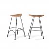 Pair of 'Banana' bar stools, 1988