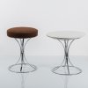 Beistelltisch und Hocker, 1960er Jahre