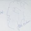 'Orpheus', Umrißzeichnung im Profil, 1950er/frühe 1960er Jahre