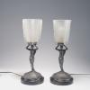 Paar Figurenlampen, 1920er Jahre