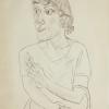 'Sarika mit Zigarette', 1922