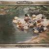 'Six ducks at the shores of a pond', prior to 1945