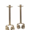 Two tall candelabrums, 1940s