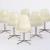 6 side chairs on 'La Fonda' base