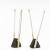 Set of two 'Flu' wall / ceiling lights, 1980