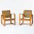 Set of two 'Bocconi' armchairs and a two-seater sofa, 1939