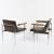 Set of two 'Paddle' armchairs, no. 5772, 1957