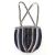 Handbag with stripes, c. 1920