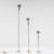 3 table and floor lamps, 1970s
