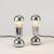 Two 'Pollux' table/wall lights, 1967