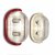 Pair of 'Noce' floor / wall / table lights, 1972