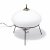 Small 'UFO' table light, 1950s