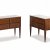 Two bedside tables, 1940s