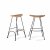 Pair of 'Banana' bar stools, 1988