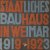 Cat. Staatl. Bauhaus Weimar