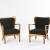 Two armchairs, 1940/50s
